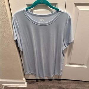 SO Sky Blue Short Sleeve Women's Tee
